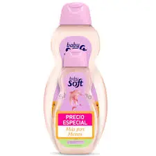 SHAMPOO BABYSOFT 400 ML + 200 CUIDADO DELICADO 