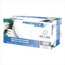 GUANTE LATEX TALLA L PRECISION / ETERNA CAJA x 100 