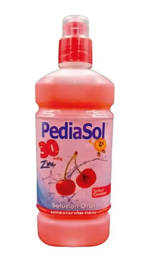 SUERO ORAL PEDIASOL 60 X 500 ML CEREZA