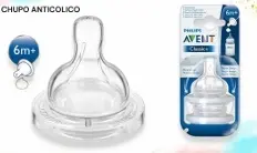 CHUPO REPUESTO AVENT CLASICO X 2 SCF 636/27 (6+) Y