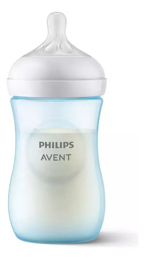 BIBERON ANTICOLICO 9 OZ AVENT NATURAL SCY 903/21 AZUL 