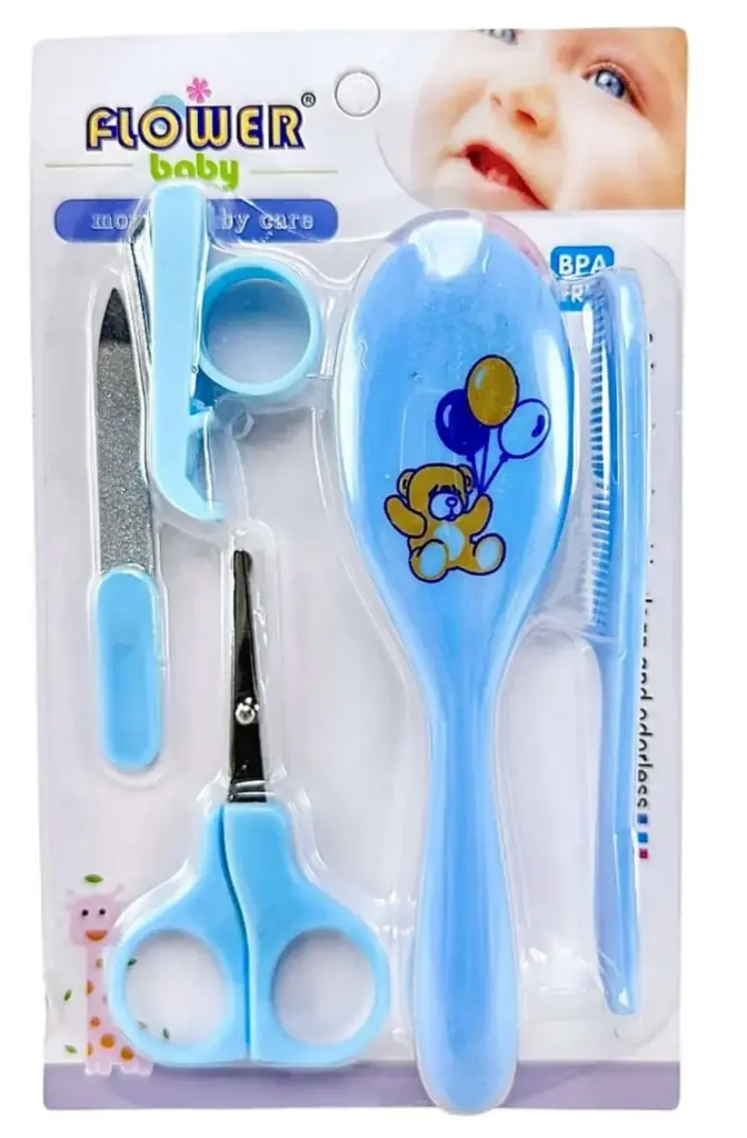 KIT DE ASEO 5 PIEZAS FLOWER FBK 274