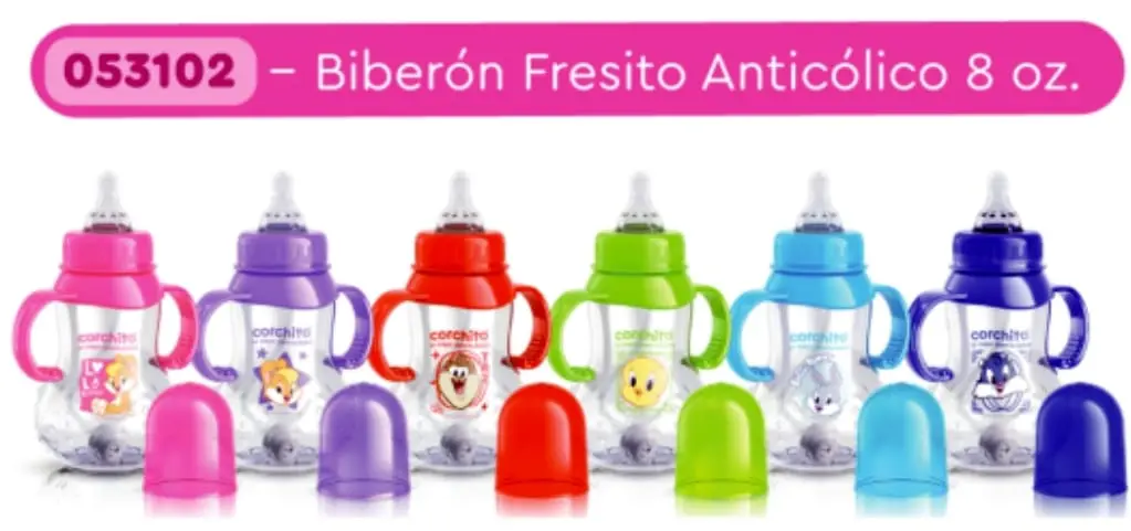 BIBERON ANTICOLICO 8 OZ CORCHITO FRESITO SOL 3102 0925 /053102