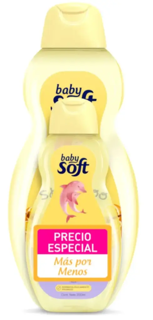 SHAMPOO BABYSOFT 400 ML + 200 CABELLO DOCIL 