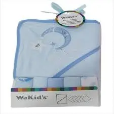 TOALLA PARA BEBE + BABYTAS WAKIDS A-77868
