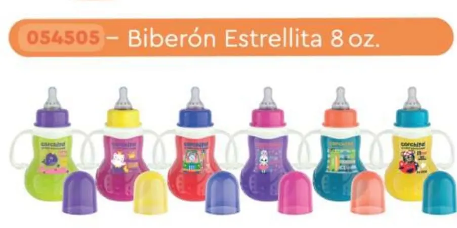 BIBERON 8 OZ CORCHITO ESTRELLITA 4505 2304 