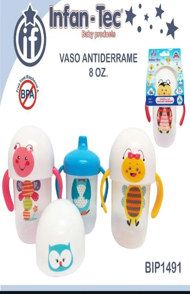 VASO BOQUILLA DURA INFAN TEC BIP 1491 