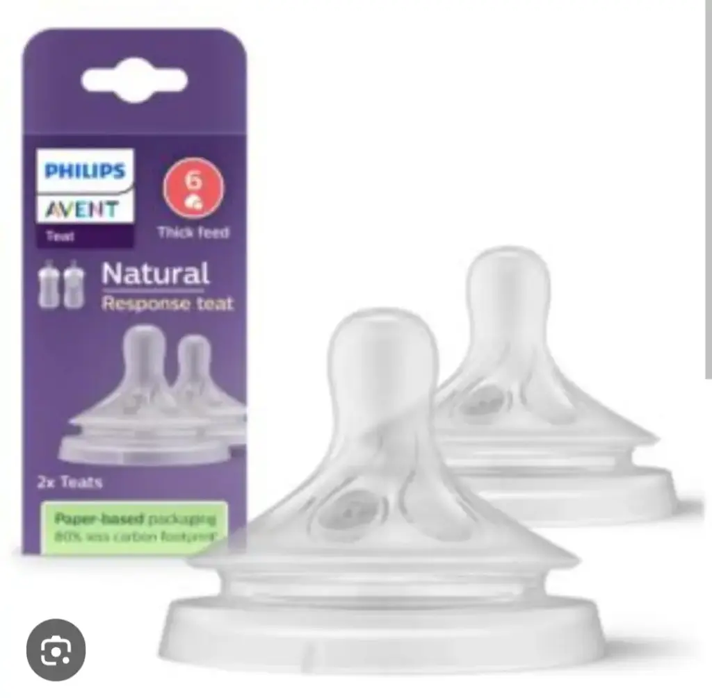 CHUPO REPUESTO AVENT NATURAL X 2 SCY 966/02 FLUIDOS ESPESOS