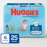 HUGGIES TRIPLE PROTECT 3X25 UND