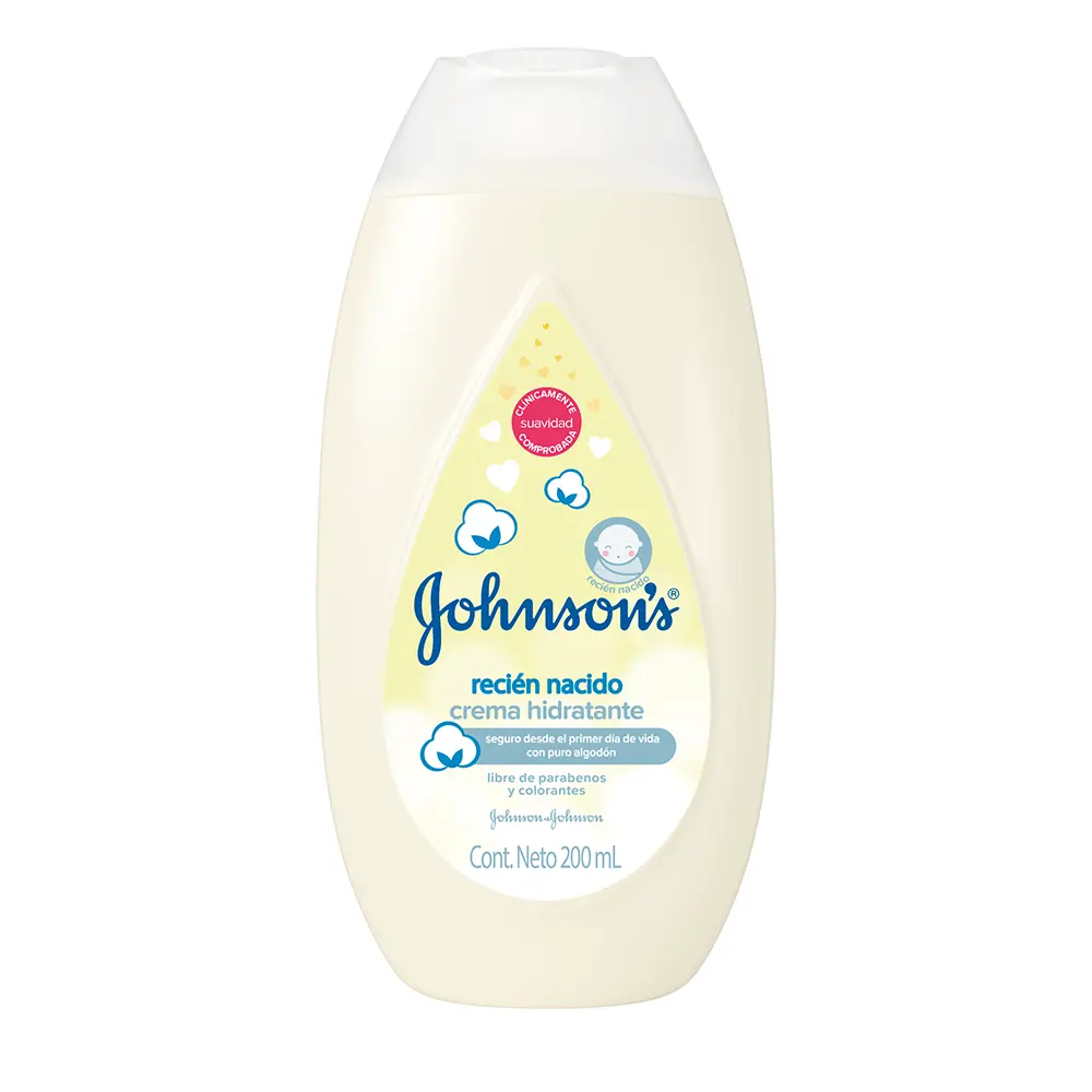 CREMA JOHNSON 200 ML RECIEN NACIDO 