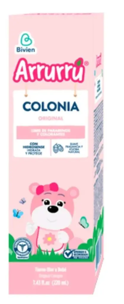 COLONIA ARRURRU X220 ML ROSADA