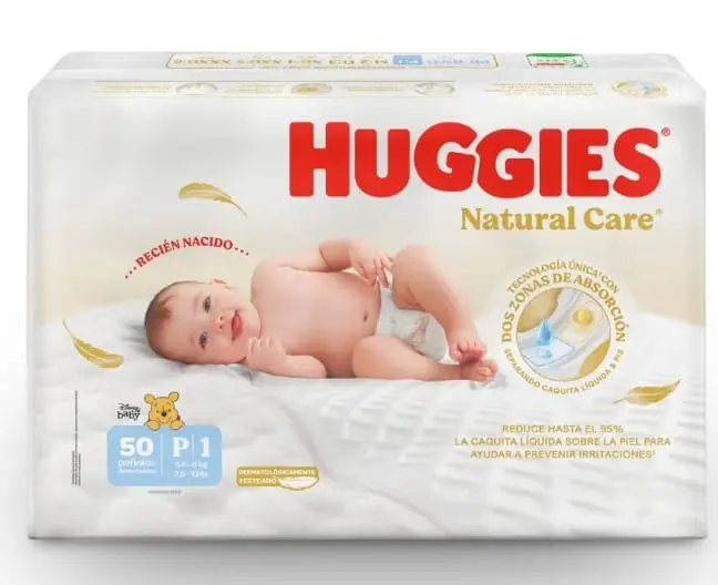 HUGGIES NATURAL CARE 1/P X 50 UND