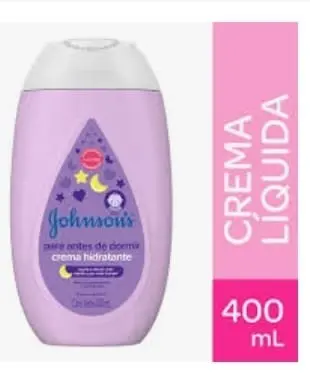 CREMA JOHNSON 400 ML ANTES DORMIR 