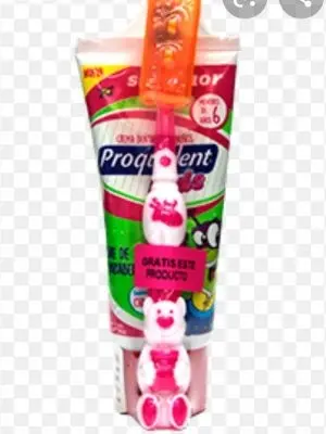 CREMA DENTAL SIN FLUOR PROQUIDENT KIDS 100 GR + CEP ROSAD