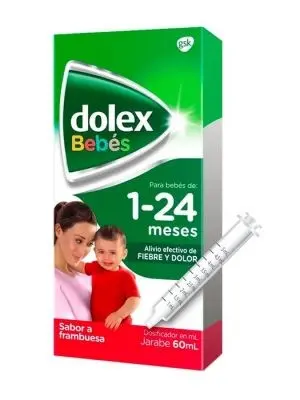 ACETAMINOFEN DOLEX BEBES 1-24 X60 ML  