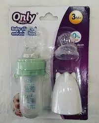 BIBERON CUCHARA Y FRUTA SILICONADO ONLY BABY BL 2306 3