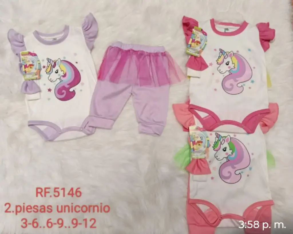 CONJUNTO NIÑA 5146 VIMESITOS UNICORNIO 