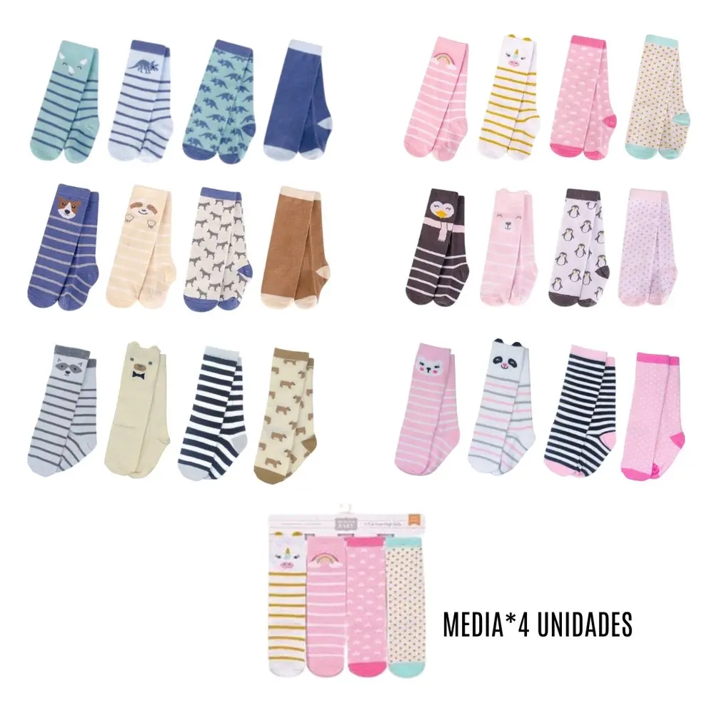 MEDIAS 4 PARES CC T 2401 89 