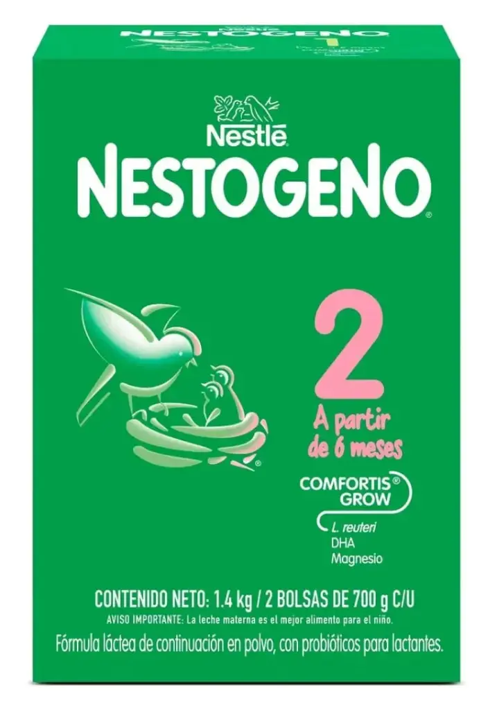 LECHE NESTOGENO 2 X 1400 GR 
