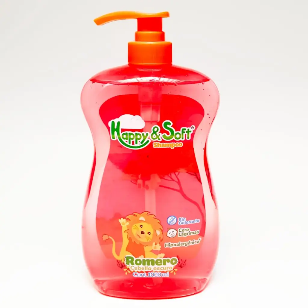 SHAMPOO HAPPY Y SOFT ROMERO X 1000 ML  