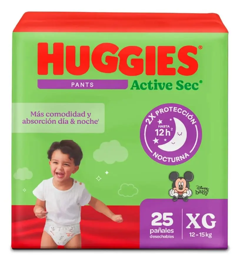 HUGGIES PANTS 4X25 UND E. I.