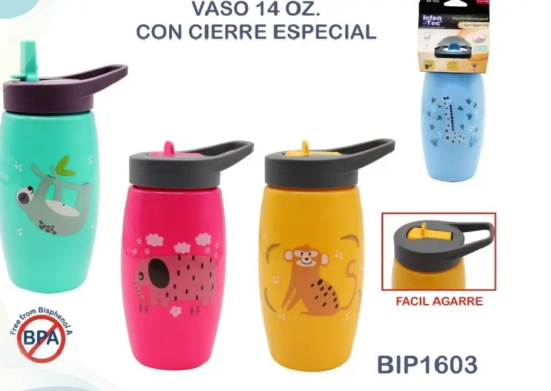 VASO PITILLO INFANTEC 14 ONZ BIP 1603