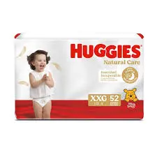 HUGGIES NATURAL CARE 5X52 UND