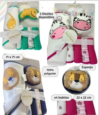 TOALLA PARA BEBE 79654