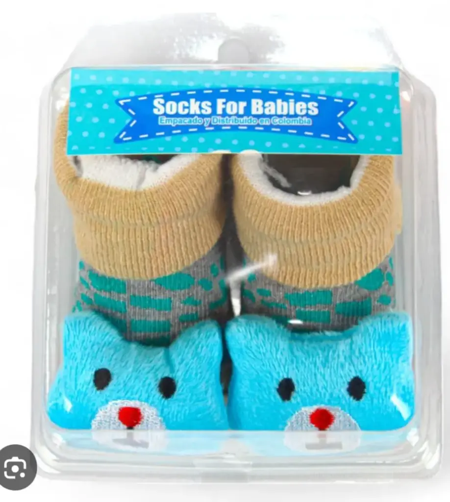 MEDIAS MUÑECO CAJA FOR BABY 8695