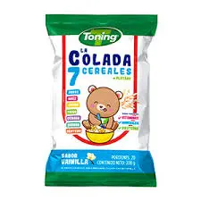 COLADA TONING 7 CEREALES X 200 GR VAINILLA
