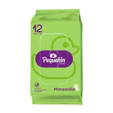 TOALLITAS PEQUEÑIN 12 UND MANZANILLA  