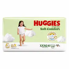 HUGGIES ACTIVE SOFT 6 X 48 UND  