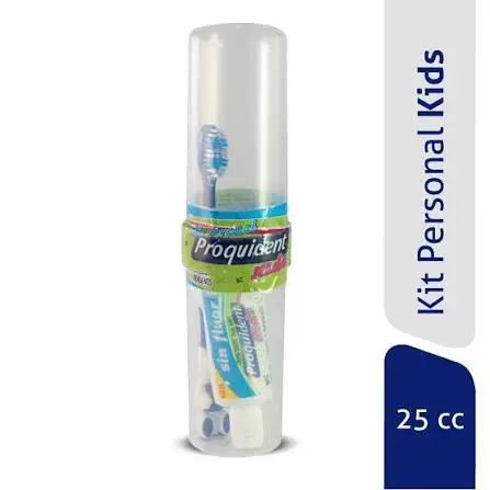 KIT DE HIGIENE VIAJERO PERSONAL  PROQUIDENT KIDS CREMA + CEP