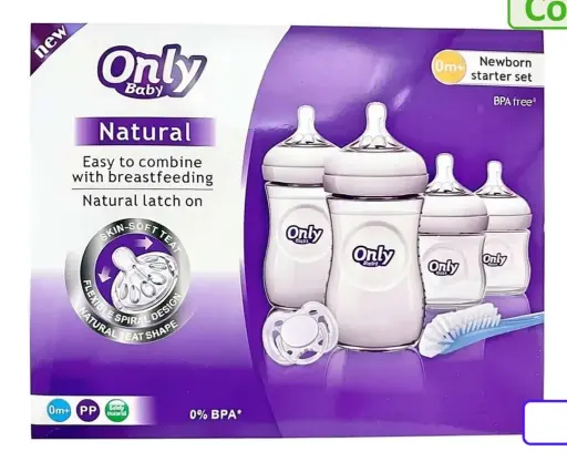 [0426] KIT DE BIBERONES ONLY BABY A-10S  