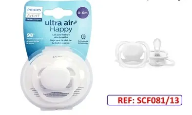 [2317] CHUPO DE ENTRETENCION AVENT X 1 UND SCF 081/13 (0-6 MESES) BLANCO