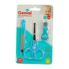 [2673] KIT DE UÑAS GENIAL GNK 211 (BLANCO)