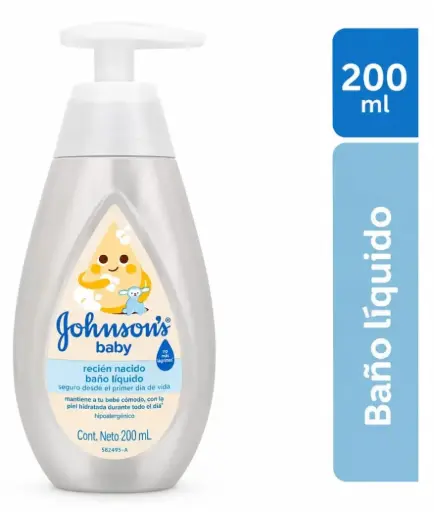[0195] BAÑO LIQUIDO JOHNSON X200 ML RECIEN NACIDO 