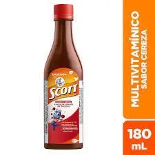 [1154] MULTIVITAMINICO EMULSION DE SCOTT CEREZA X 180 ML