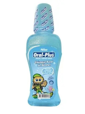 [1168] ENJUAGUE BUCAL ORAL PLUS 300 ML CHICLE