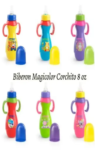 [2138] BIBERON 8 OZ CORCHITO MAGICOLOR JARRA 2501 