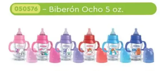 [2303] BIBERON 5 OZ CORCHITO FIGURA OCHO 0576 