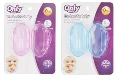 [0580] CEPILLO DE DEDO ONLY BABY FZ-121 ROSADO