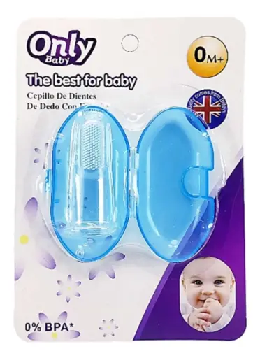 [0580] CEPILLO DE DEDO ONLY BABY FZ-121 ROSADO