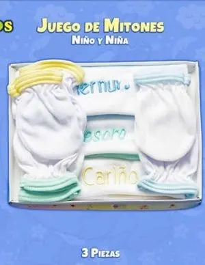 [21831] GORRO X 3 + MITONES VIMESITOS 8057