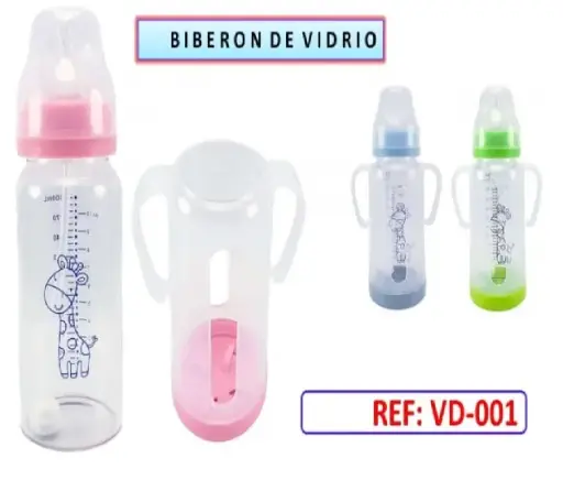 [2860] BIBERON ANTICOLICO VIDRIO 10 OZ SKIPPY ONE VD 001 