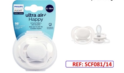 [2315] CHUPO DE ENTRETENCION AVENT SCF 081/14 (6-18 MESES) BLANCO