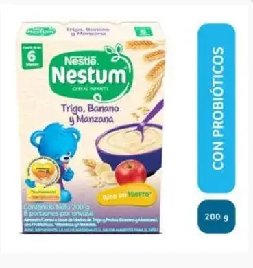 [1621] CEREAL NESTUM X200 TRIGO BANANO Y MAN