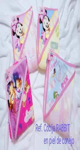 [0799] COBIJA TERMICA HAPPY TOY RABBYT (90 X 90)
