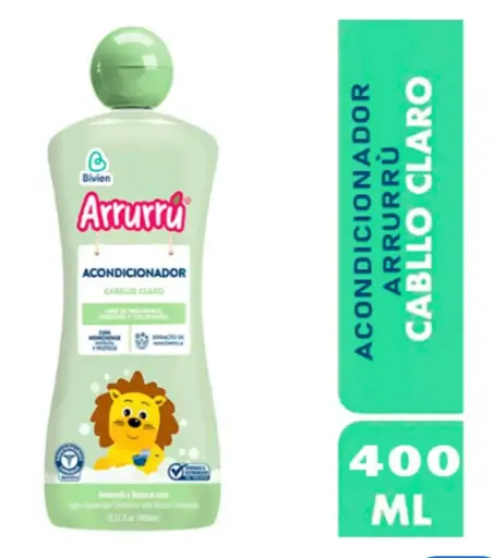 [0020] ACONDICIONADOR ARRURRU X400 ML CABELLO CLARO 