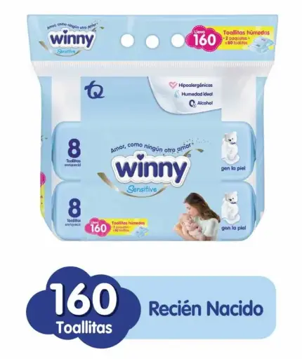 [0098] TOALLITAS WINNY X160 UND SENSITIVE TAPA